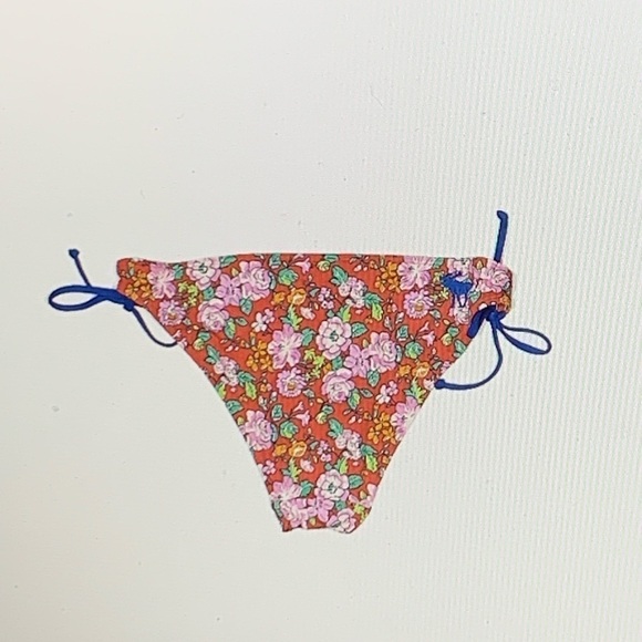 Abercrombie and Fitch | Size M | Red Floral Tie Sides Bikini Swim Bottom NWT - Picture 6 of 12